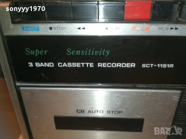 hitachi sct-1151r level matic-made in japan, снимка 11 - Радиокасетофони, транзистори - 30228016