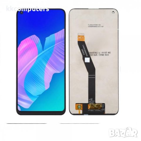 LCD Дисплей за Huawei P40 Lite E / Y7P (2020) Honor 9C / + тъч скрийн / Черен / Оригинал Service pac