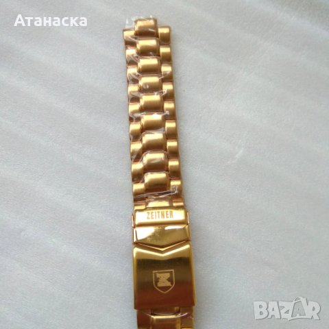 ZEITNER-MADISON - чисто нова верижка от неръждаема стомана, снимка 3 - Каишки за часовници - 38732306