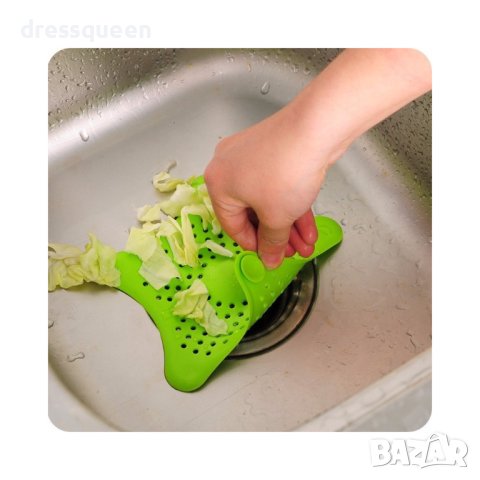 1540 Силиконова цедка за сифони, снимка 5 - Други стоки за дома - 44240391