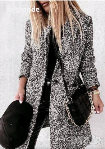 Меки есенни палта от букле 