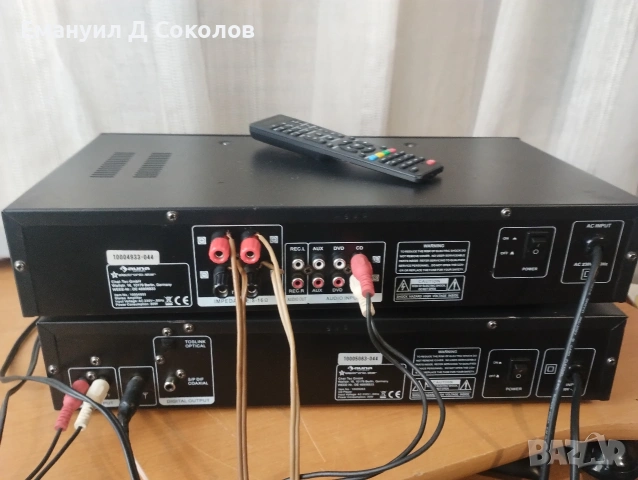 комбинация AUNA усилвател, тунер cd player и флашка в едно., снимка 6 - Ресийвъри, усилватели, смесителни пултове - 54339571