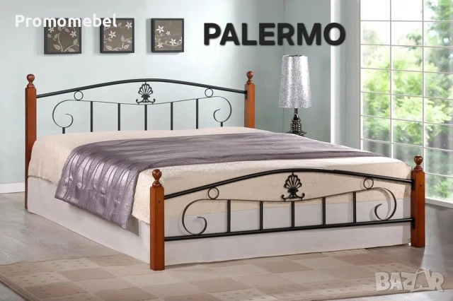 Метално легло от ковано желязо + МАТРАК AWA 160 / 200 