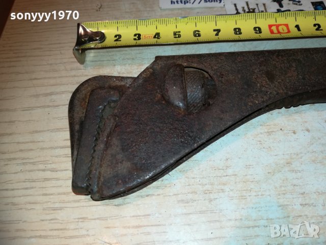 стар раздвижен ключ-внос франция 2810202055, снимка 7 - Ключове - 30591422