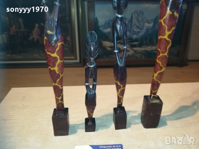 африканско семеиство 4бр-50см/40см/30см/21см 1611201925, снимка 11 - Колекции - 30810383