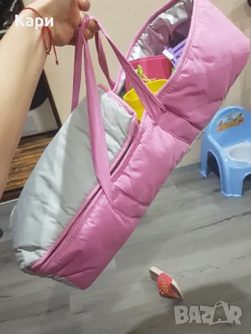 Легло,ваничка,кошче и порт бебе за кукли, снимка 16 - Кукли - 48319985