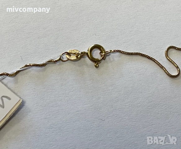 Златен синджир 2.30гр.66см., снимка 2 - Колиета, медальони, синджири - 53075502