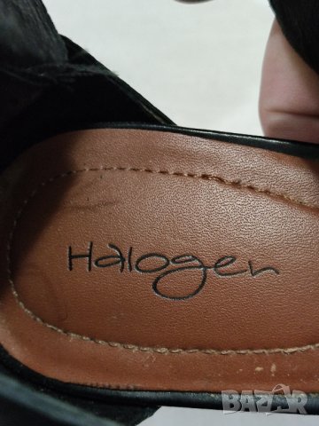 кожени обувки Halogen, снимка 5 - Дамски обувки на ток - 35183075