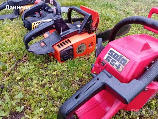 Моторна резачка Solo 654 electronic,Solo 605 Macclloch 130, Моторна  резачка Alko , снимка 3 - Градинска техника - 53905597