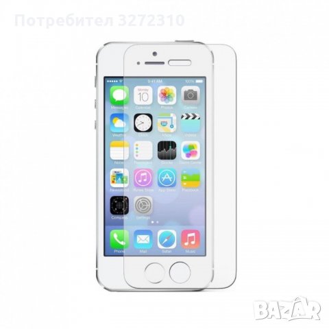 Протектор за iPhone 5 5G 5C 5S преден , снимка 1 - Фолия, протектори - 35297283