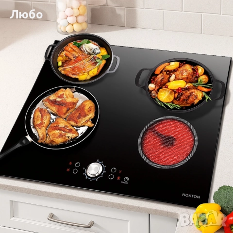 Стъклокерамичен плот NOXTON, снимка 3 - Печки, фурни - 52721454