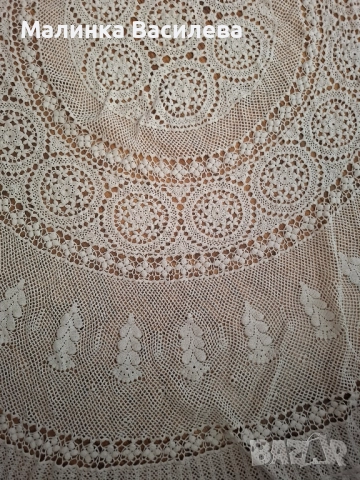 кръгла покривка , снимка 5 - Покривки за маси - 52305974