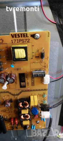 Платка POWER SUPPLY 17IPS72 for MEDION MD 31421 EU 43inc DISPLAY VES430QNDL-2D-N11, снимка 2 - Части и Платки - 42265729