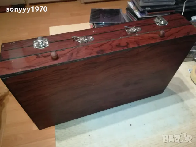 КРАСИВА ДЪРВЕНА КУТИЯ С КАПАК И ЧЕКМЕДЖЕ 1205252001LCHERY, снимка 6 - Антикварни и старинни предмети - 50258934