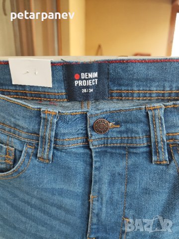 Нови мъжки дънки Denim Project TOM - Slim fit jeans - 28/34, снимка 2 - Дънки - 41614658