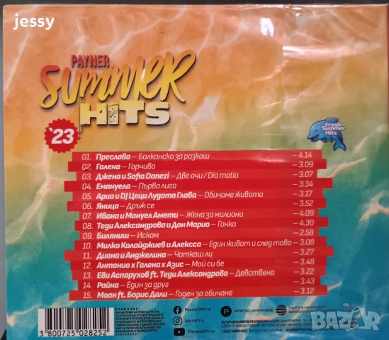Payner summer hits 2012, 2019, , снимка 11 - CD дискове - 25842842