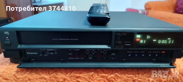 ПРОДАВАМ PANASONIC VIDEO CASSETTE RECORDER NV-J40 HQ, снимка 3 - Плейъри, домашно кино, прожектори - 44763836