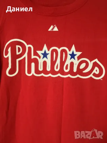 Тениска на Philadelphia Phillies , снимка 3 - Тениски - 50228332