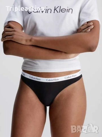 Calvin Klein Underwear Бельо XL THONG 3PK* , снимка 2 - Бельо - 51465659