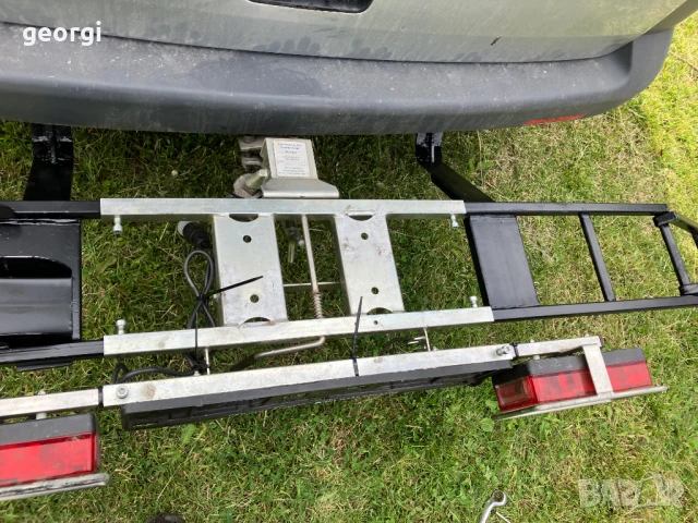 Багажник//стойка/за мотор,2 колела,,багаж или др.за теглич на автомобил, снимка 4 - Мотоциклети и мототехника - 50536284