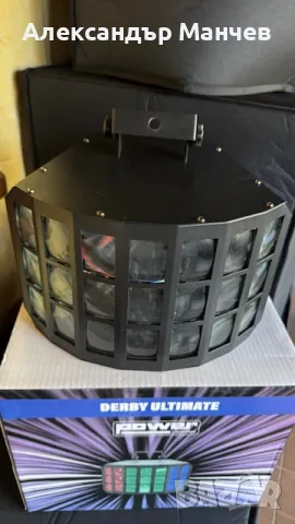 Светлинен LED ефект Derby Ultimate - Flower 5 x 20W, нов !, снимка 1