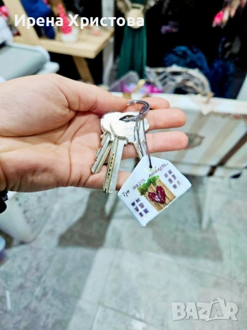 Ключодържател-ктщичка. Подартк за Свети Валентин. Налични! 