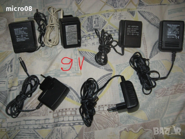 адаптори  ,изправители  9 волта