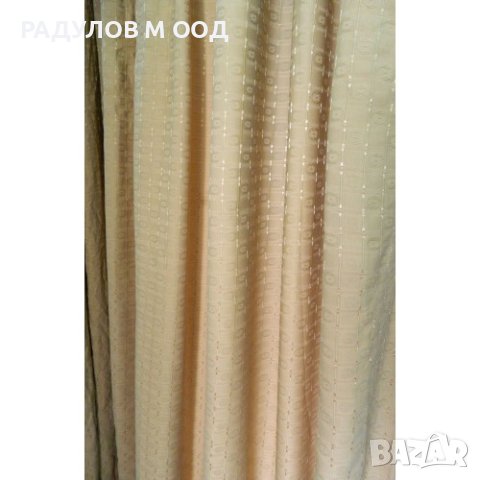 Плътен плат за завеса в бледо кафяво / 185, снимка 3 - Пердета и завеси - 44292912