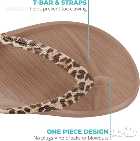 LightFeet Дамски джапанки с поддръжка на свода на краката, снимка 5 - Джапанки - 51733898