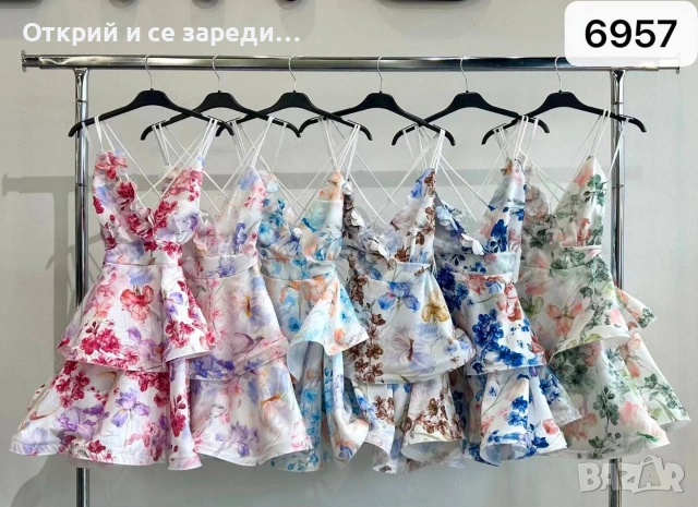 Нежни и красиви дамски рокли, снимка 5 - Рокли - 54296948