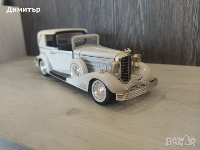 Метална количка 1933 Cadillac Town Car !!!, снимка 2 - Колекции - 54135642