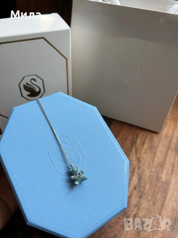 Swarovski - колие Teddy / Синьо мече ( НОВО ), снимка 6 - Колиета, медальони, синджири - 54282613