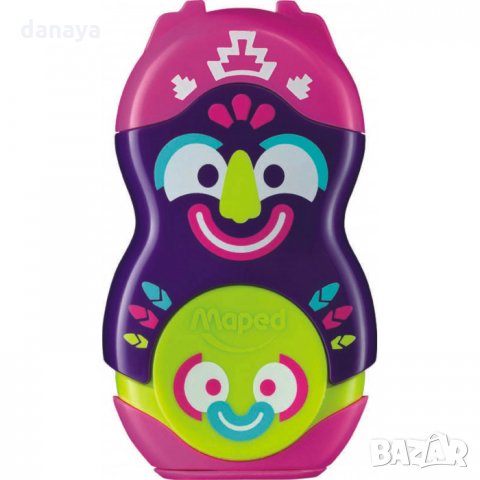 1576 Острилка за моливи с гума Loopy Totem, снимка 5 - Ученически пособия, канцеларски материали - 29686904