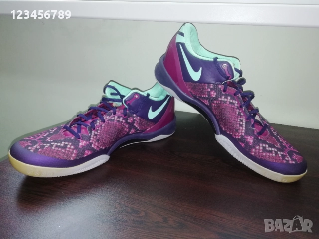 Kobe Bryant Nike 8 VIII Pit Viper Purple Dynasty 2013 US 15 UK 14 49.5, снимка 6 - Спортни обувки - 52586225