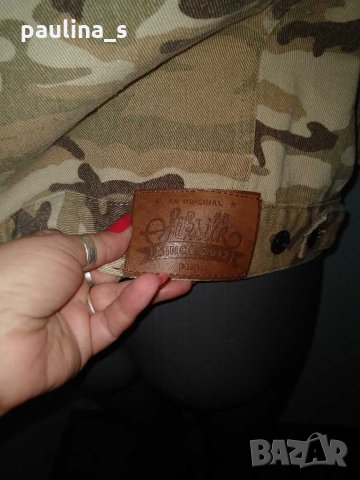 Камуфлажно накъсано дънково яке "Siksilk"  / камуфлажно яке / голям размер , снимка 6 - Якета - 31092893