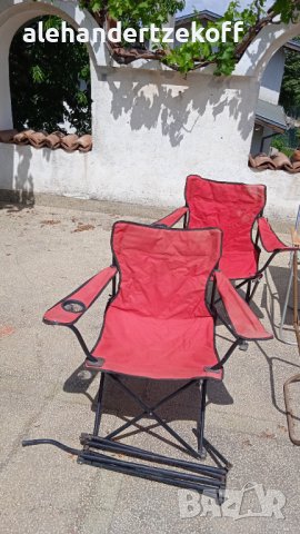 Сгъваеми столове стоманени и алуминиеви здрави и за ремонт, снимка 2 - Столове - 37076694