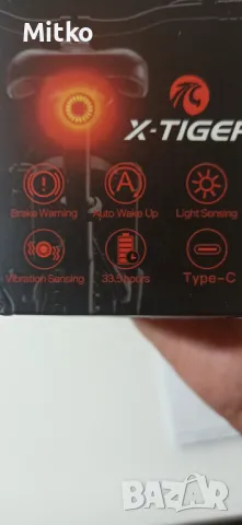 Смарт стоп светлина за колело велосипед с USB зареждане GUB, снимка 7 - Велосипеди - 47349061