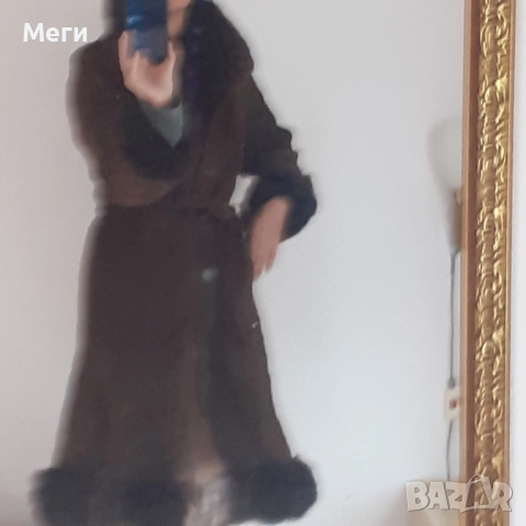 кожух от Турция,100 естествено кожа.За зимата,изклучително топьл, снимка 4 - Якета - 52401404