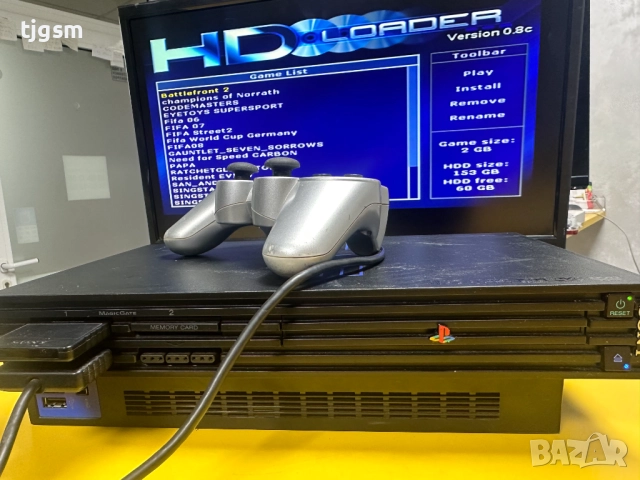 Sony Playstation 2 Ps2 Плейстейшън 2 с HDD 160G, снимка 11 - PlayStation конзоли - 52920881