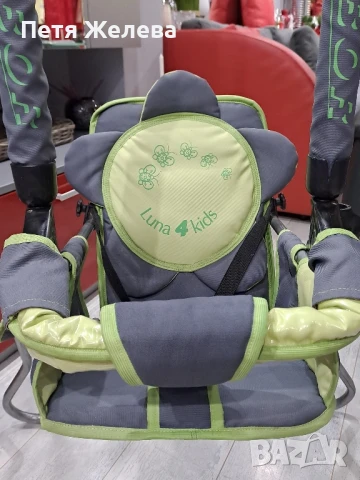 Свободно стояща,сгъваема люлка LUNA 4 KIDS , снимка 13 - Детски люлки - 51041538