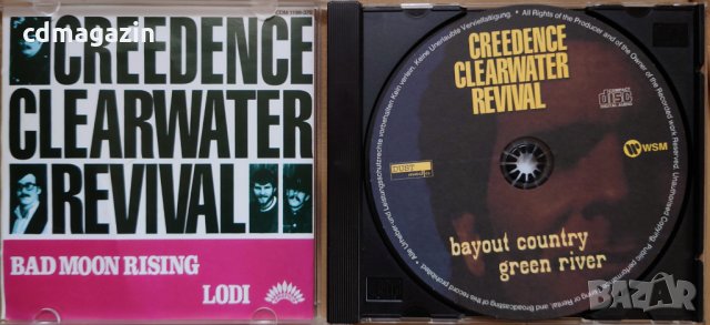 Компакт дискове CD Creedence Clearwater Revival – Bayou Country / Green River, снимка 3 - CD дискове - 34907163