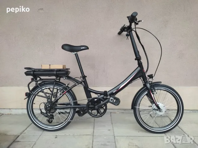 Продавам колела внос от Германия  алуминиев електрически тройно сгъваем велосипед LYFCO 20 цола