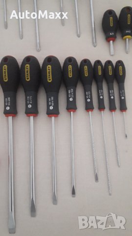 Пълен комплект отвертки STANLEY-France, снимка 3 - Отвертки - 35439545