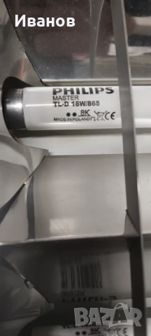 Осветителни тела с луминисцентни лампи, снимка 4 - Лампи за таван - 51159230