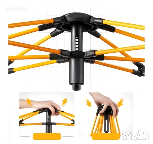 Палатка с два прозореца и две врати , снимка 5 - Палатки - 52921972