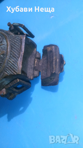 Барутница - стара, малка, снимка 3 - Антикварни и старинни предмети - 25145148