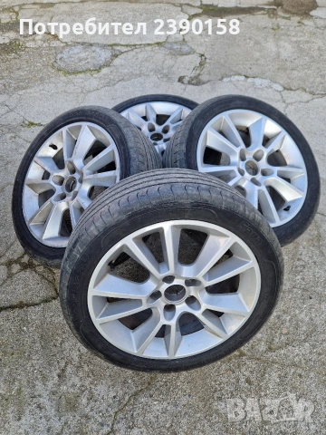 Алуминиеви джанти за Опел,Алфа Ромео 17' 5×110 65.1 ет35 с летни гуми