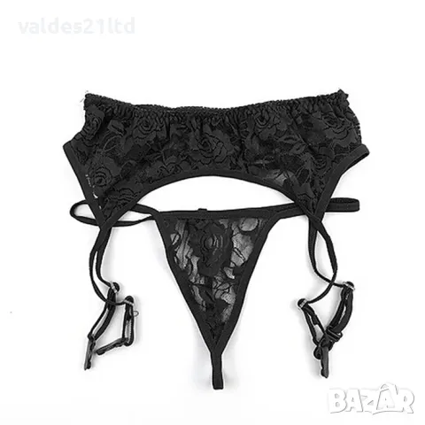 Сет от жартиерен колан и прашки, снимка 9 - Бельо - 33744254