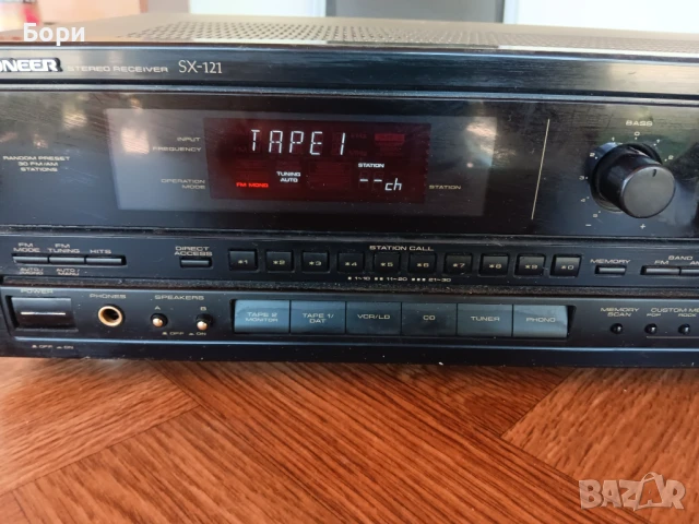 Pioneer SX-121 ресийвър, снимка 3 - Ресийвъри, усилватели, смесителни пултове - 51235959