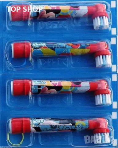 Резервни глави за четка за зъби Oral-B Stages Power Mickey Mouse, снимка 2 - Маши за коса - 48672121